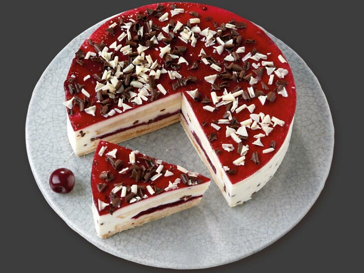 Stracciatella-Kirsch Torte