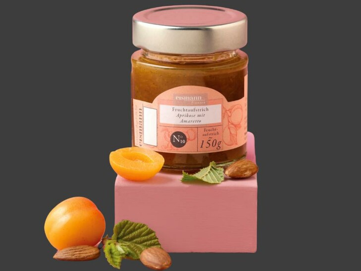 Fruchtaufstrich Aprikose mit Amaretto