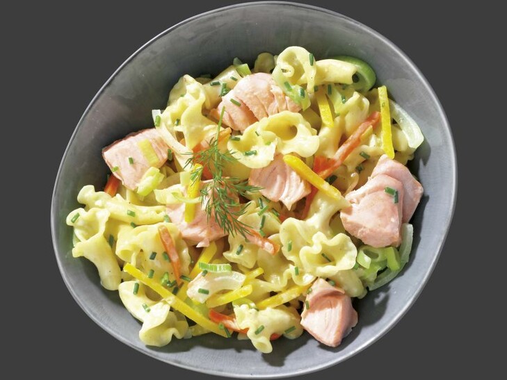 Pasta Symphonie mit Lachs