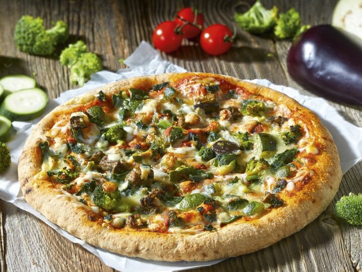BIO Pizza Suprema Vegetariana mit Weizenvollkornteig