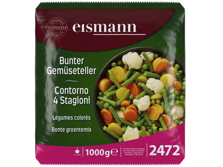 Bunter Gemüseteller
