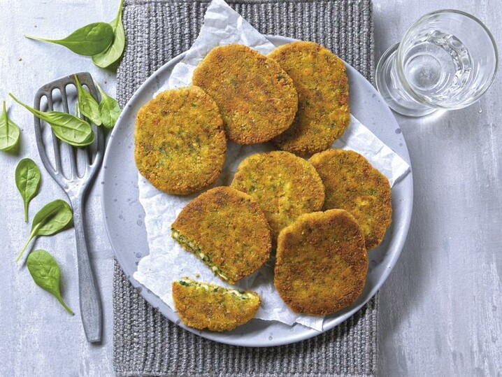 Spinat-Käse-Taler
