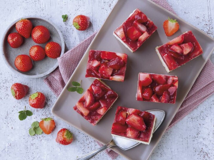Erdbeer-Schnitte