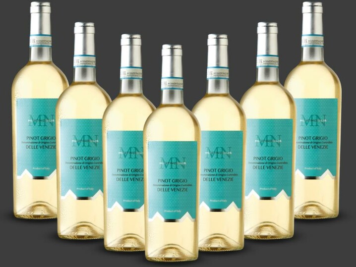 Paket 7x Pinot Grigio Wein