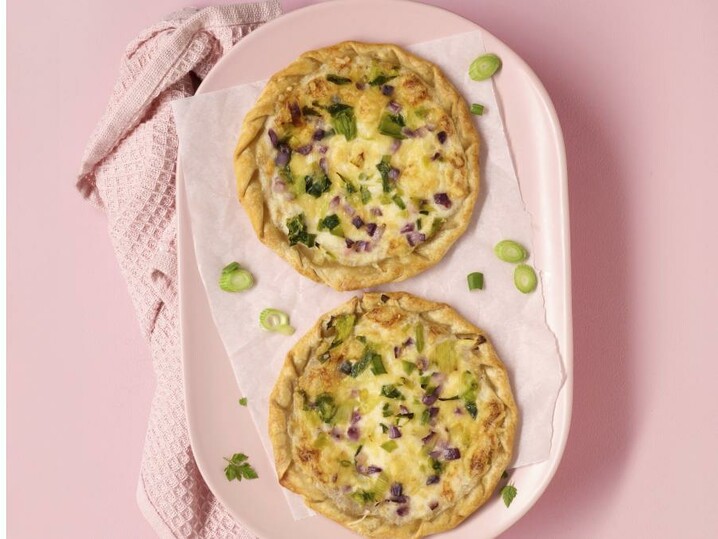 2x Mini Flammkuchen Bergkäse & Lauch