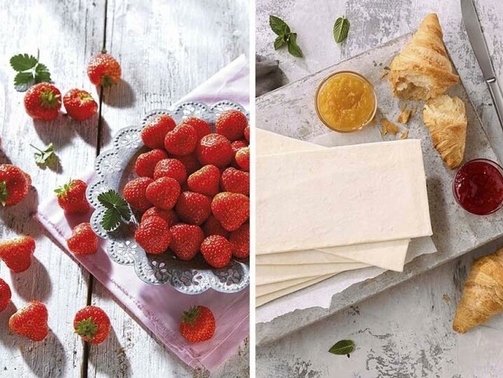 Kombi Erdbeeren & Blätterteig