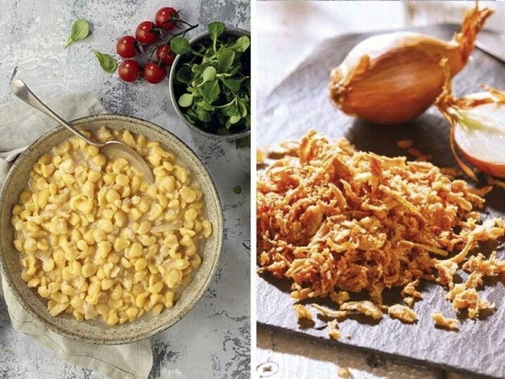 Kombi Käseknöpfle & Röstzwiebeln