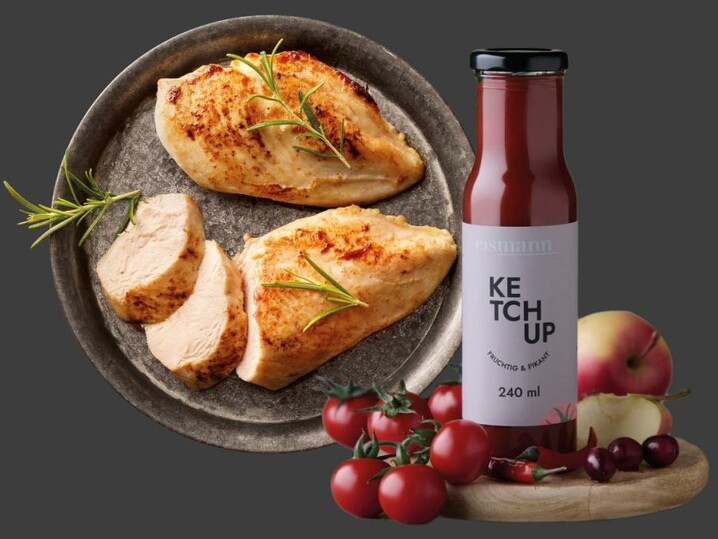 Kombi Hähnchenbrustfilet & eismann Ketchup
