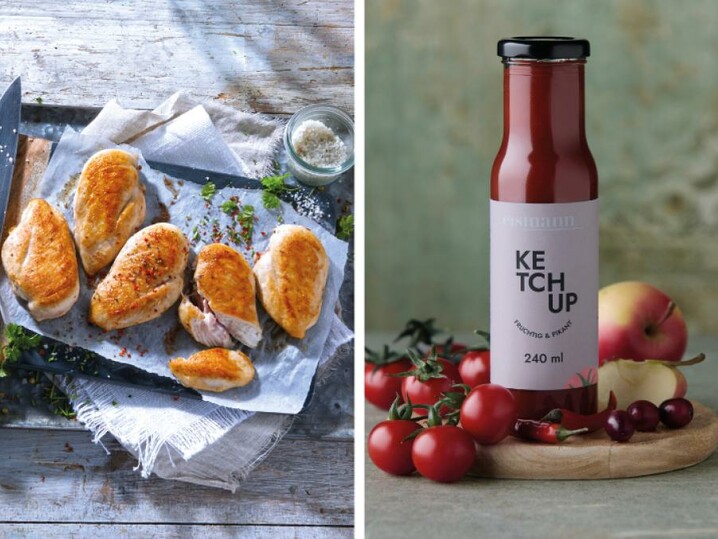 Kombi Hähnchenbrustfilet & eismann Ketchup