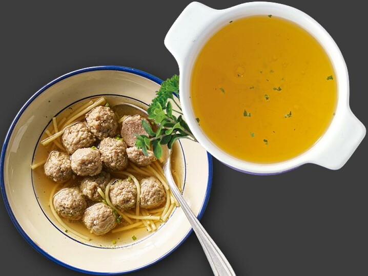 Kombi Klare Brühe & Fleischklößchen