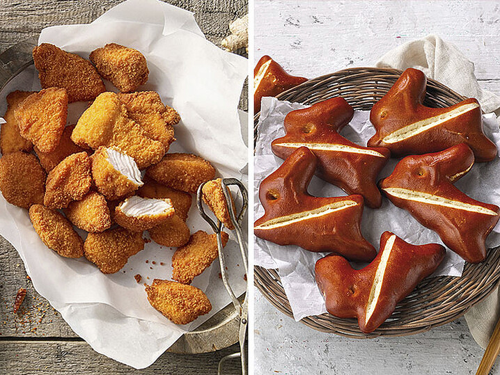 Kombi Chicken Chips & Laugenhäschen