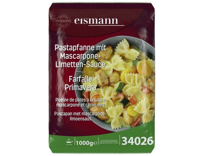Pastapfanne mit Mascarpone-Limetten-Sauce