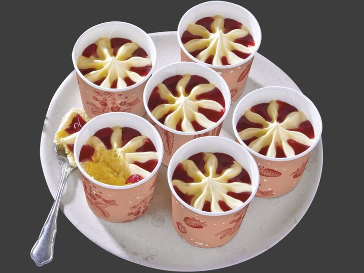 Cocktail-Becher Erdbeere