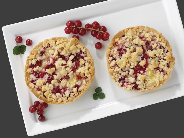 Johannisbeer-Pudding-Küchlein