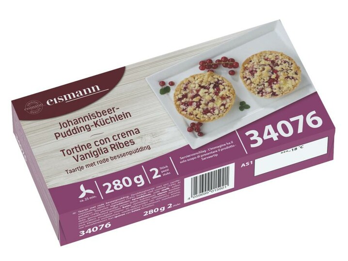 Johannisbeer-Pudding-Küchlein