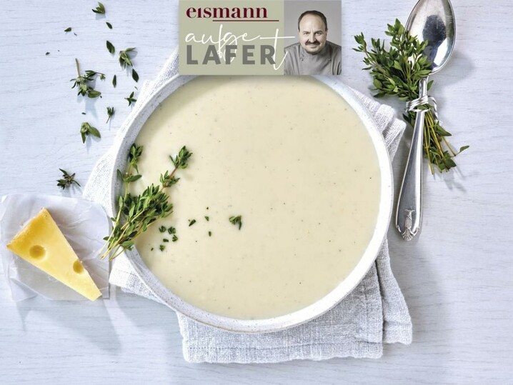 Österreichische Käsesuppe mit Bergkäse