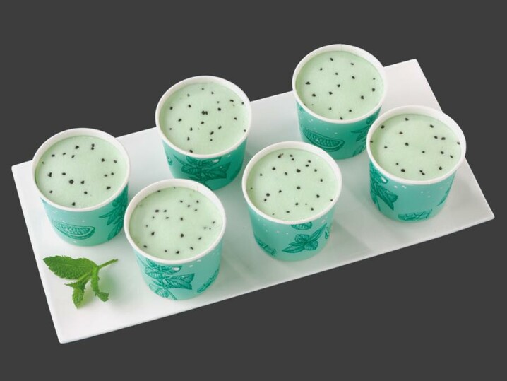 Minz-Schoko Becher