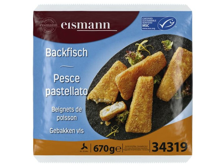 Backfisch | eismann Lieferservice panierter Ihr - Lebensmittel Fisch für eismann.de
