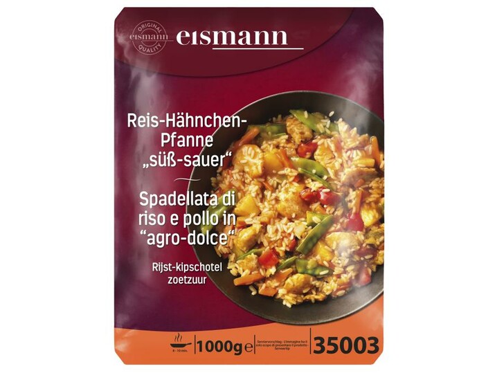 Reis-Hähnchen-Pfanne "süß-sauer"