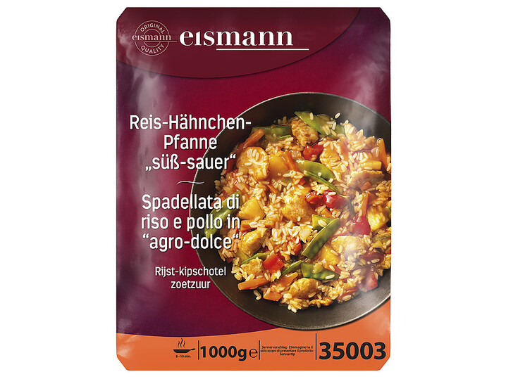 Reis-Hähnchen-Pfanne "süß-sauer"