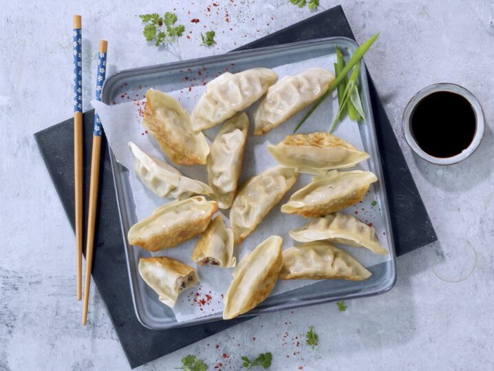 Gyoza mit Hähnchen