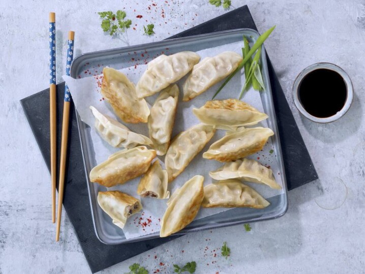 Gyoza mit Hähnchen