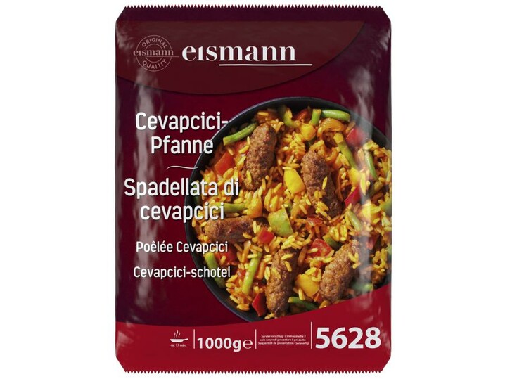 Cevapcici-Pfanne