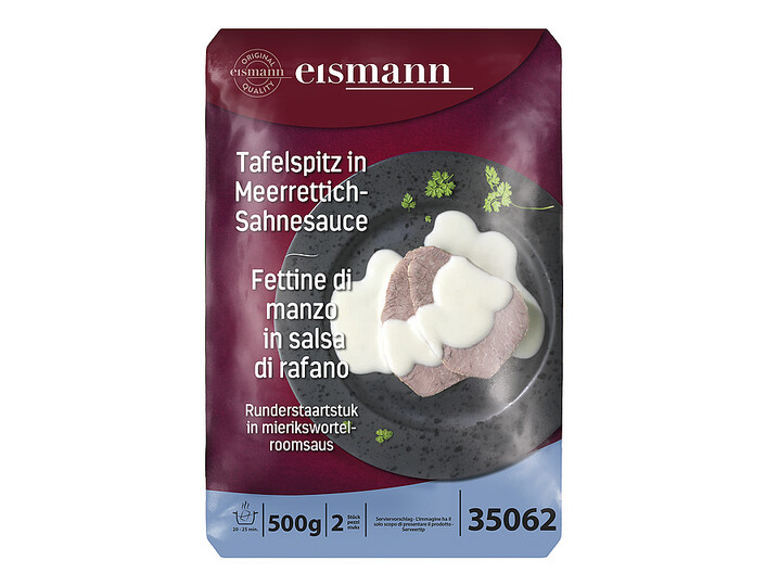 Tafelspitz in Meerrettich-Sahnesauce