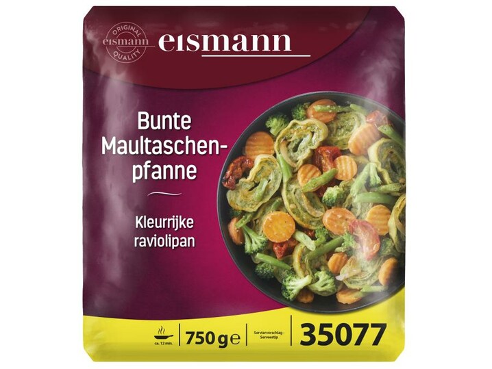 Bunte Maultaschenpfanne