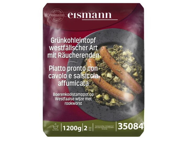 Grünkohleintopf westfälischer Art mit Räucherenden