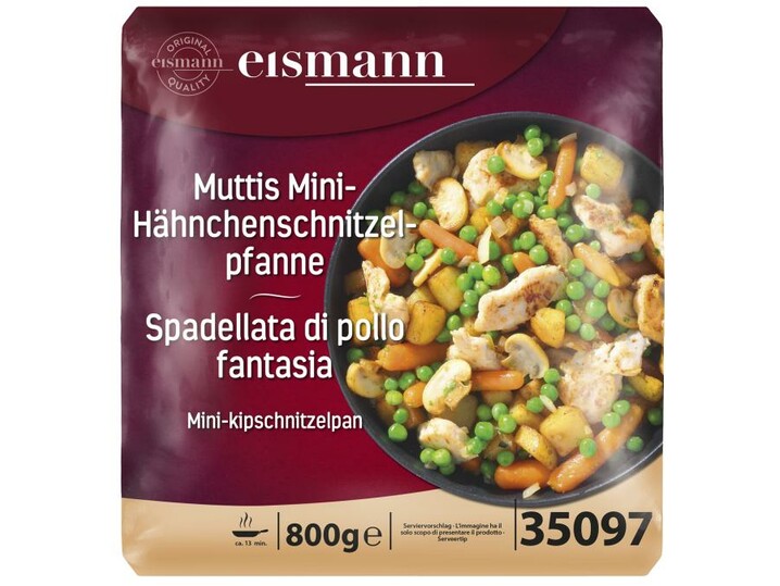 Muttis Mini-Hähnchenschnitzelpfanne