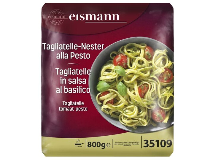 Tagliatelle-Nester alla Pesto