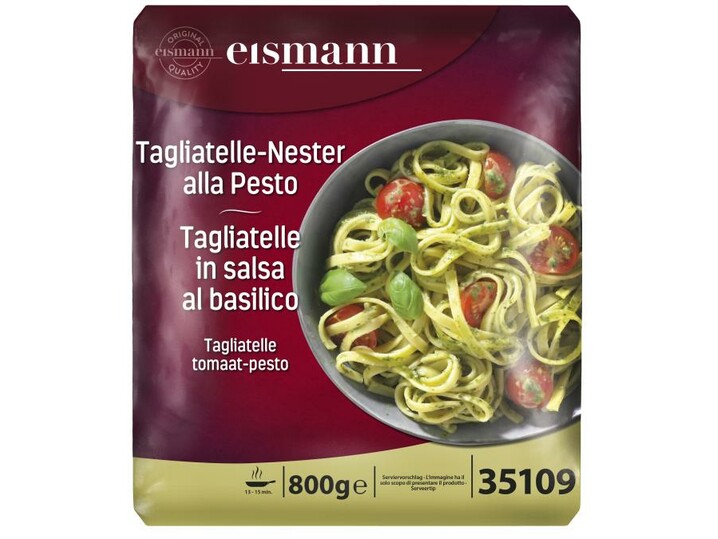 Tagliatelle-Nester alla Pesto