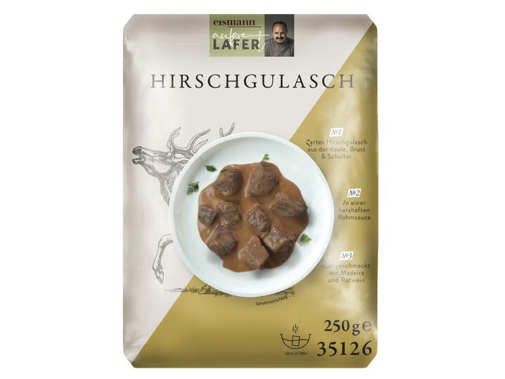 Hirschgulasch