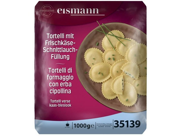 Tortelli mit Frischkäse-Schnittlauch-Füllung