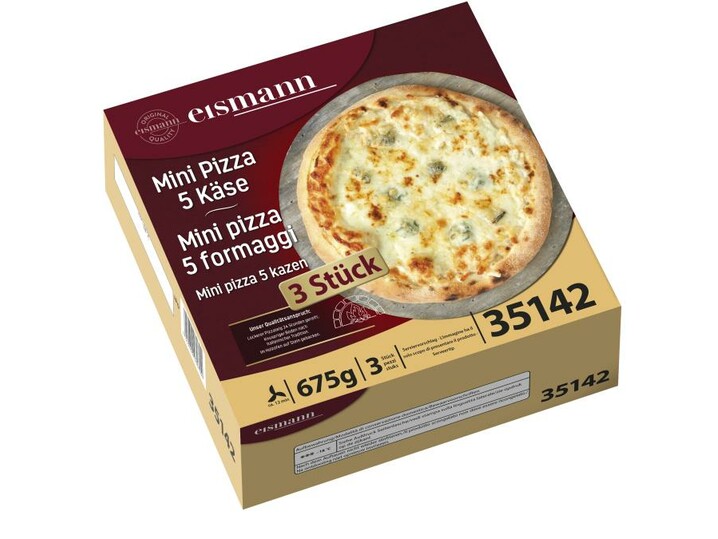 Mini Pizza 5 Käse