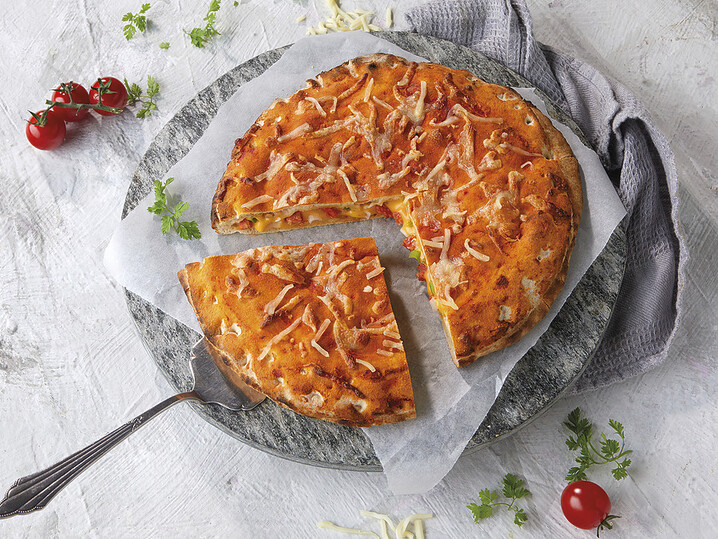 Focaccia Salami & Cheddar