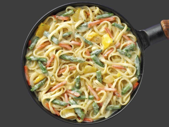 Pasta-Spargelpfanne