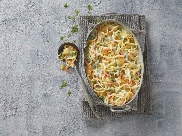 Pasta-Spargelpfanne
