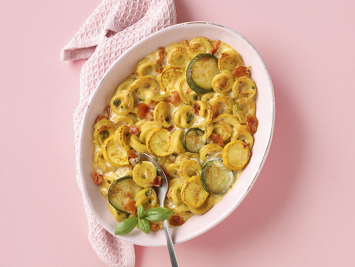 Gemüse-Nudelgratin