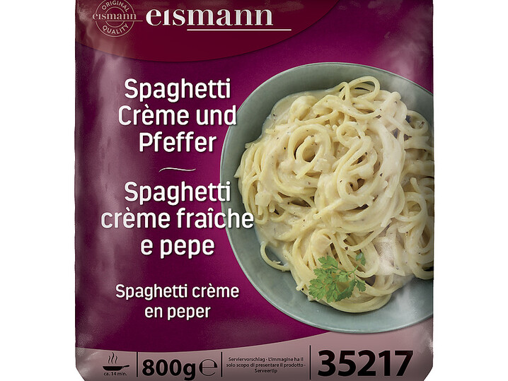 Spaghetti Crème und Pfeffer