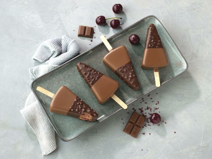 Schoko-Kirsch Eisgipfel