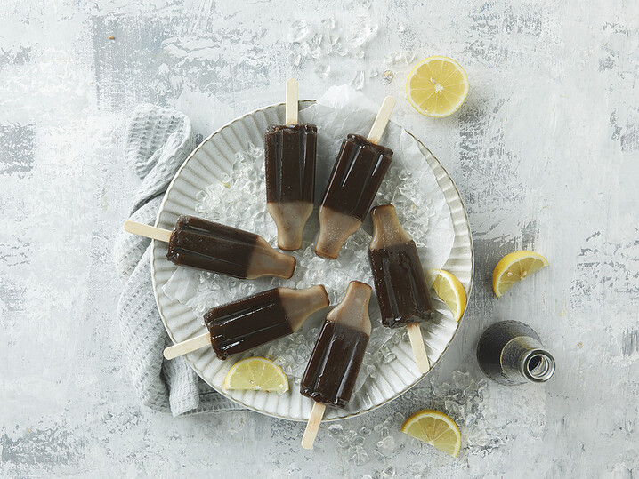 Cola-Flaschen Eisstiel