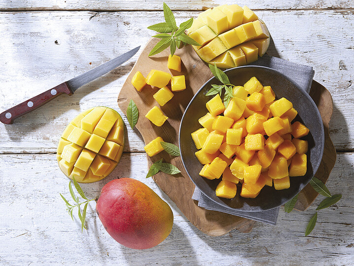 Mango-Würfel