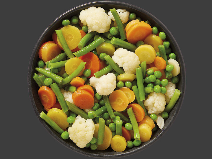 Bunter Gemüseteller