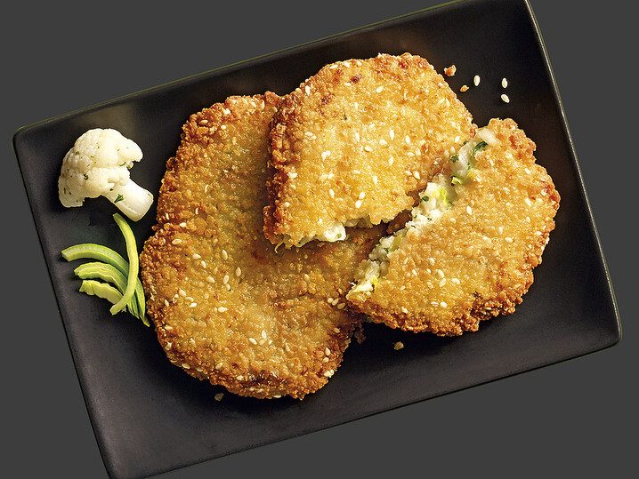 Blumenkohl-Käse-Taler