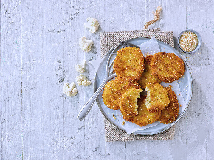 Blumenkohl-Käse-Taler