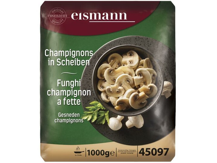 Champignons in Scheiben