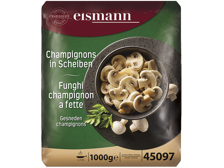 Champignons in Scheiben