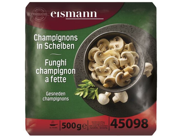 Champignons in Scheiben